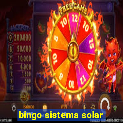 bingo sistema solar